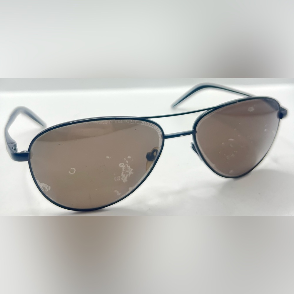 Aztec AZ61S Black Oval Sunglasses Frames Only